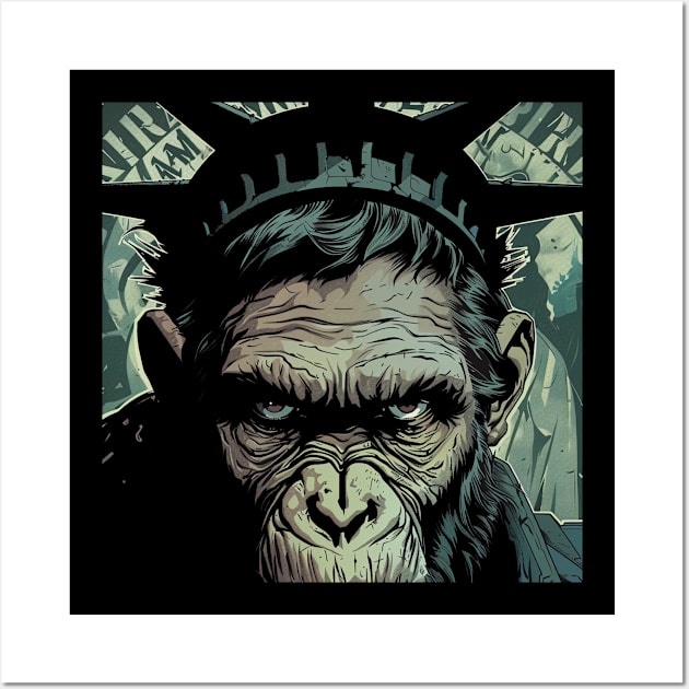 planet of apes Wall Art by Trontee